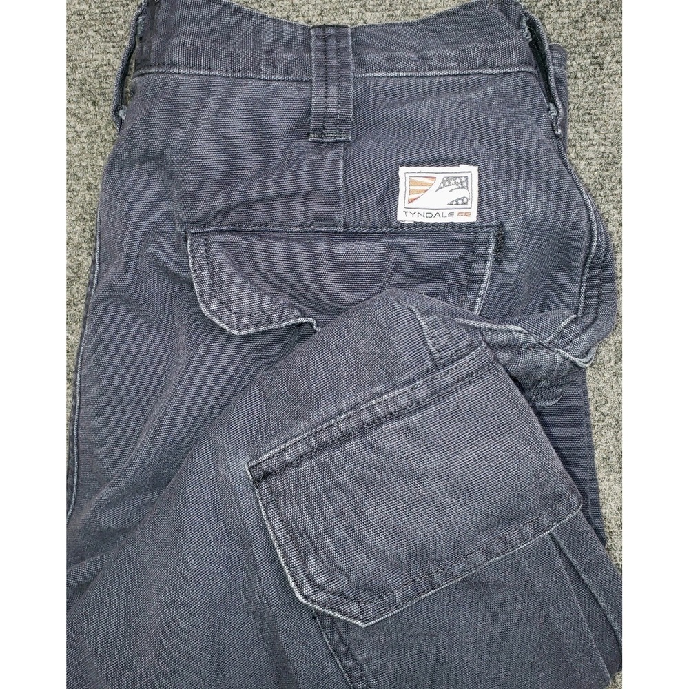 Tyndale FR Cargo Pants Mens 33x30 Blue USA